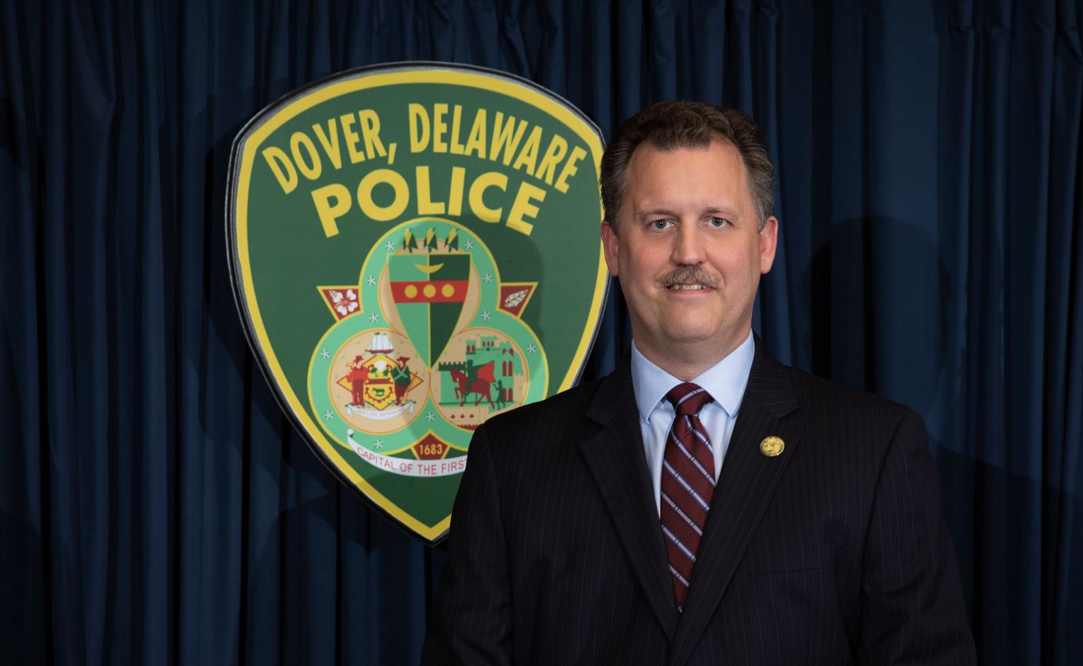Thomas A. Johnson, Jr. Sworn In as 15th Police Chief of the Dover